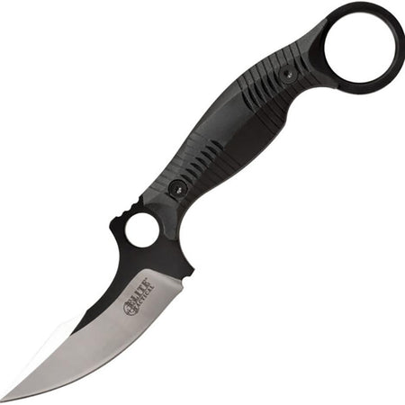 Master Cutlery Elite Tactical Rout Fixed Skinner Knife 3.25" Blade Black