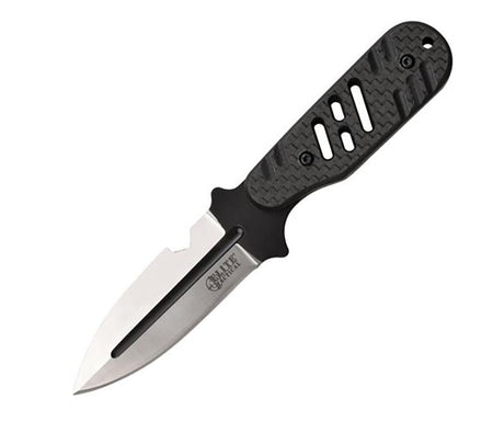 Elite Tactical Minion Dagger by Master Cutlery 2-3/4" Black Blade with Nylon MOLLE Sheath