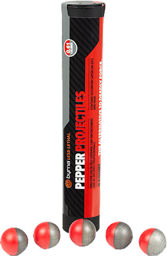 Byrna Pepper CL Launcher Projectiles 5 Count Tube .61 Cal