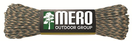 Mero 550 lb Paracord 100' Camo Pattern Lightweight Quick-Drying Nylon Cord