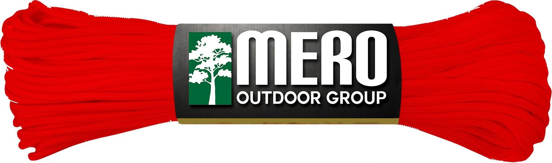 Mero 550 Paracord 100' Red Imperial 550 lb