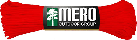 Mero 550 Paracord 100' Red Imperial 550 lb