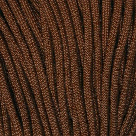 Mero 100 Foot 550 lb Brown Chocolate Survival Paracord