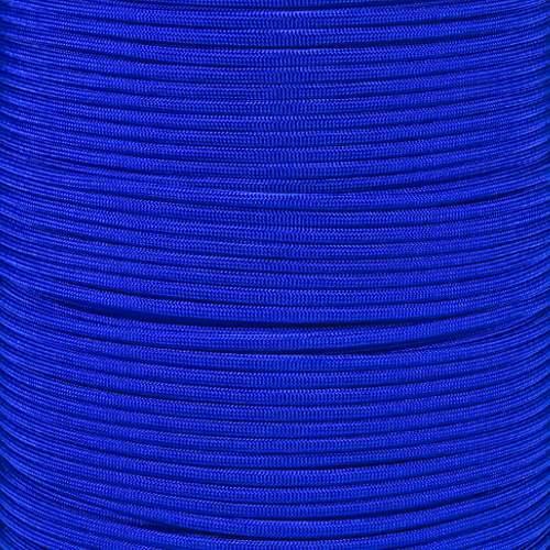 Mero 100 Foot 550 lb Blue Royal 550 Type II Paracord - Made in USA