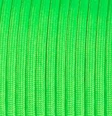 Mero 100 Foot 550 lb Green Neon Survival Paracord
