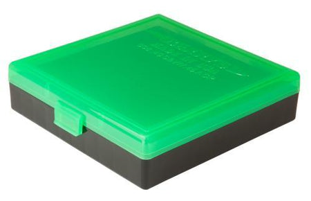 Berry's Ammo Box #008 100 Round .40/45 ACP/10mm Storage Box Zombie Green Black