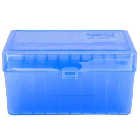 Berry's Mfg 50-Round Blue Flip Top Ammo Box - .300 Ultra Mag