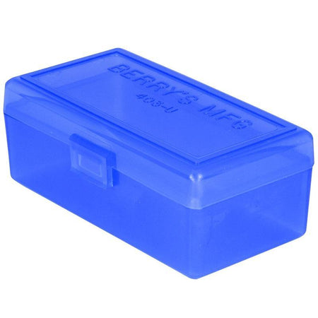 Berry's Utility Ammo Box #403U Blue Polypropylene Stackable