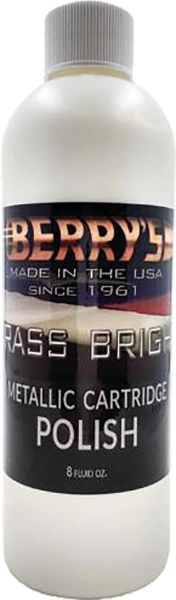 Brass Bright Polish 8 oz. by Berry's - Range Brass Polishing Solution