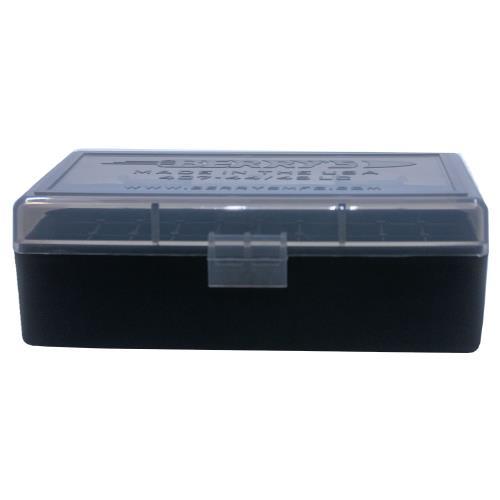 Berry's Ammo Box 50rd .44 Caliber Smoke Top with Black Base