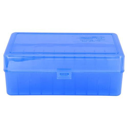 Berry's Mfg 50-Round Flip Top Ammunition Box Blue .45/70 Govt
