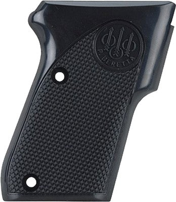 Beretta 21 Bobcat Factory Plastic Replacement Grips Black