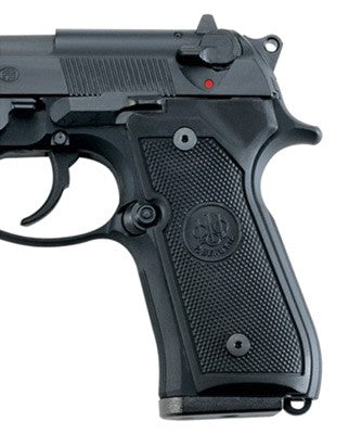 Beretta 92/96 Series Replacement Black Polymer Grip Panels Set of 2