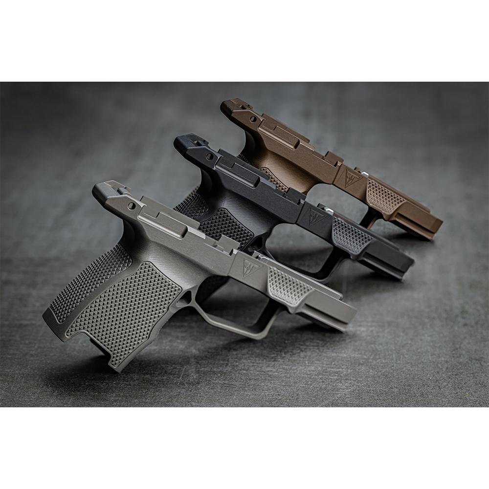 Juggernaut JT P365 Black Grip Module Including Safety and Two 12 XL Base Plates