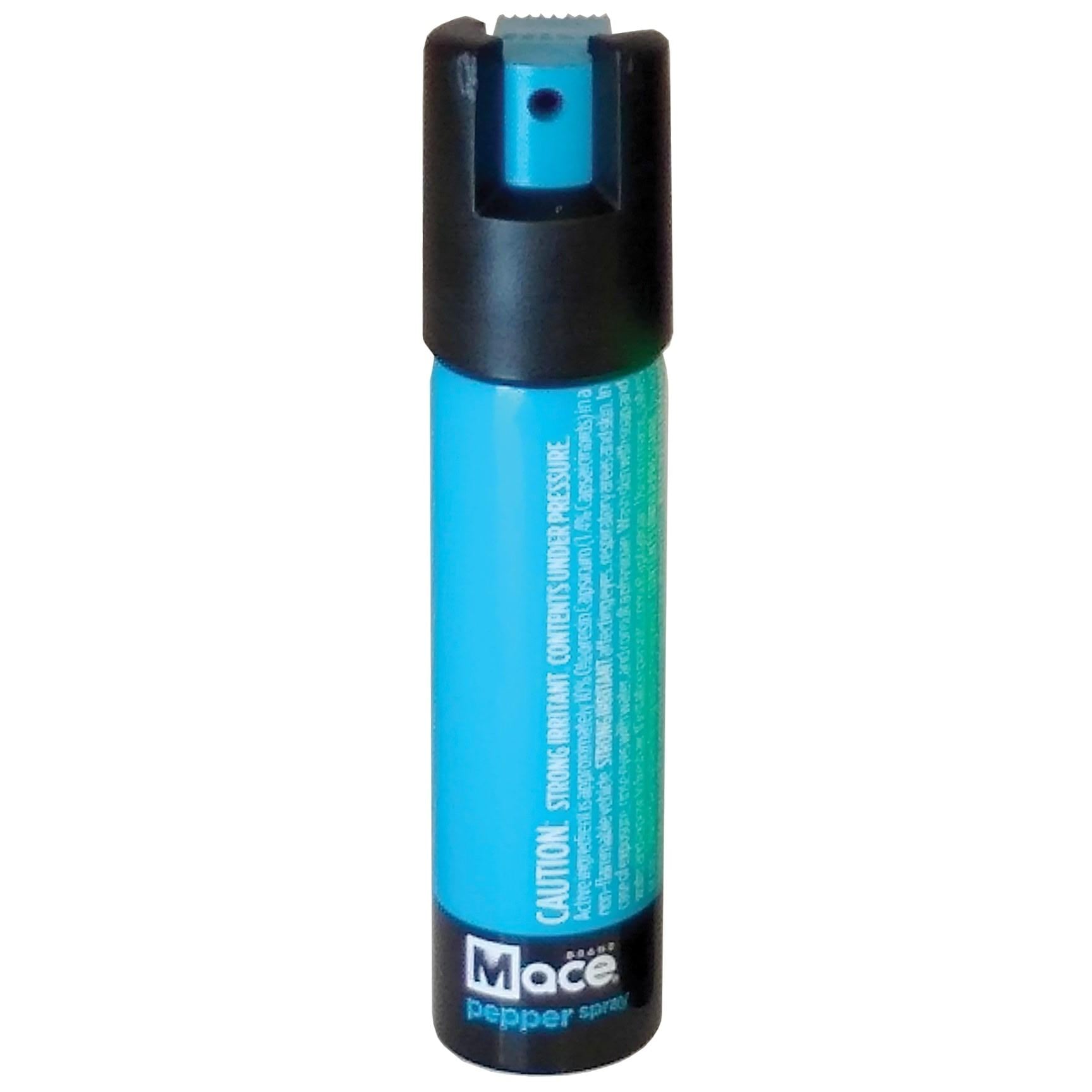 Mace Maximum Strength Twist Lock Pepper Spray 3/4 oz Neon Blue 15-Burst