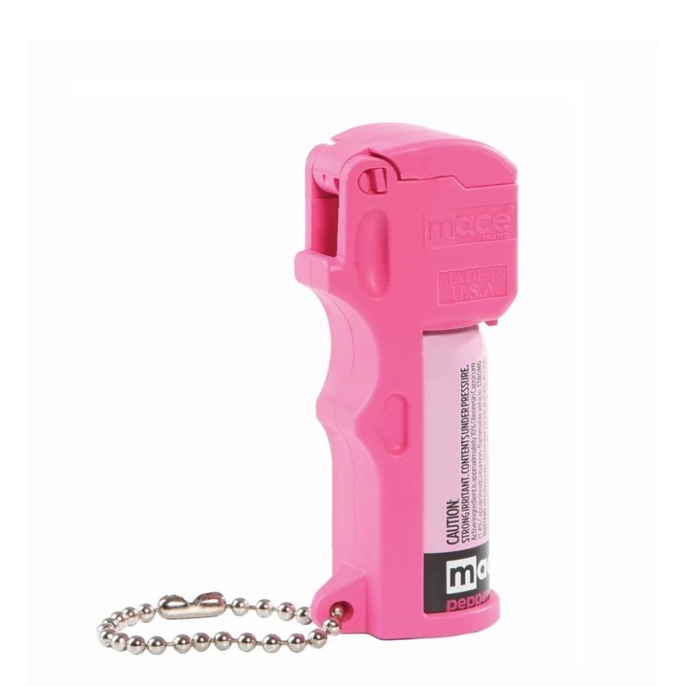 Mace Pocket Pepper Spray Neon Pink 15-Burst OC Formula 10ft Range