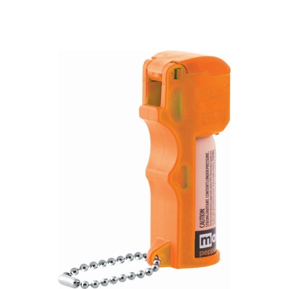 Mace Pocket Pepper Spray Neon Orange 15-Burst OC Formula 10ft Range