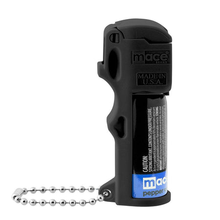 Mace Pocket Model Triple Action Pepper Spray Black 15-Burst 10ft Range