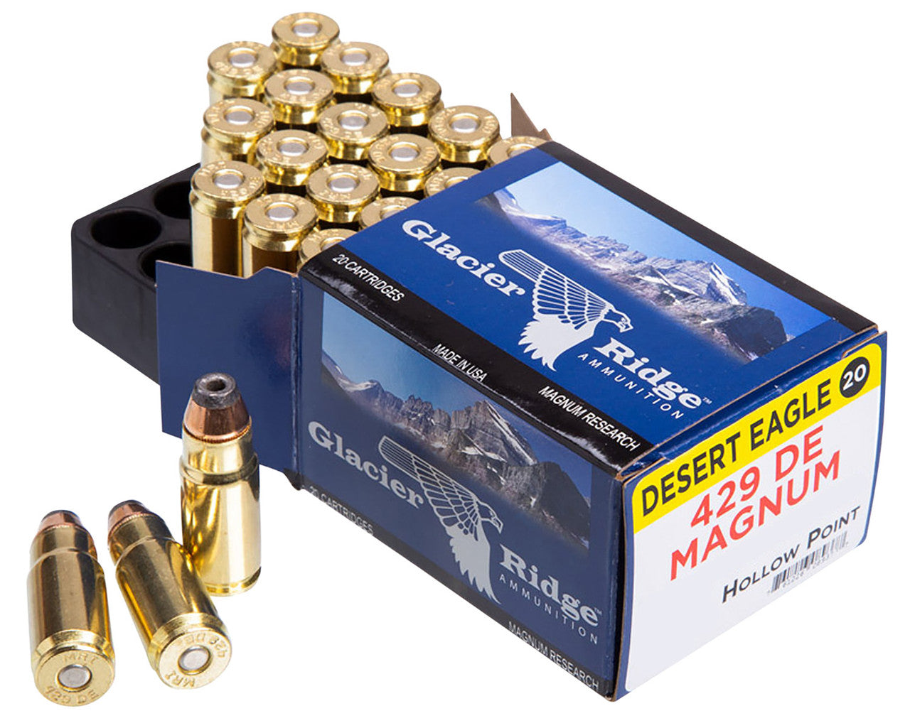 Magnum Research Hollow Point .429 DE 240 grain Jacketed Hollow Point ammunition