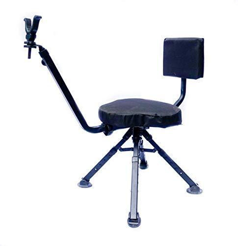 Benchmaster Four Adjustable Leg Ground Blind Chair Silent 360 Rotation