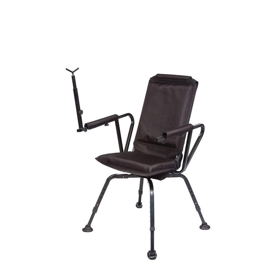 Benchmaster Sniper Seat 360 Adjustable Shooting Chair with Backpack Straps