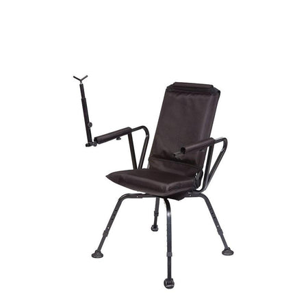 Benchmaster Sniper Seat 360 Adjustable Shooting Chair with Backpack Straps