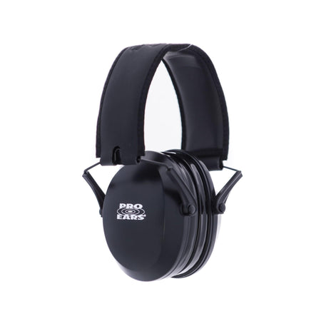 Pro Ears Ultra Gel Black Passive Earmuffs 22dB NRR with Aviator Gel Seals