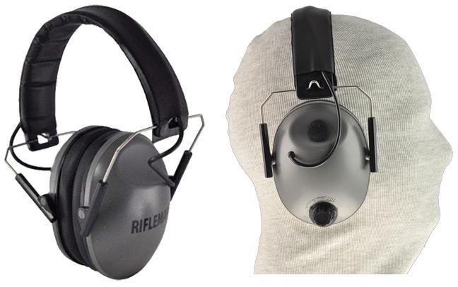 Pro Ears Rifleman EXS Low-Profile Electronic Earmuffs for Shooting NRR 20