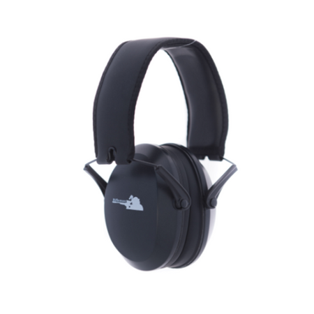 Benchmaster Rifleman Passive Ear Muffs 22dB Noise Reduction Black