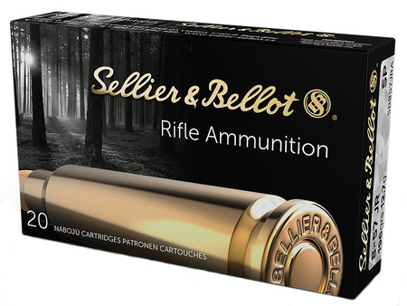 Sellier and Bellot Rimmed for Single Shot Only 8x57mm JRS 196 grain Soft Point ammunition