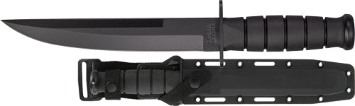 KA-BAR Modified Tanto Knife 8" Plain Edge Blade with Rugged Plastic Sheath