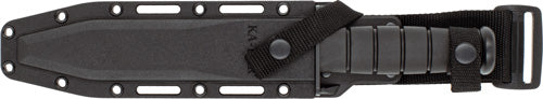 KA-BAR Fighter Knife 8" Straight Edge Blade with MOLLE-Compatible Plastic Sheath