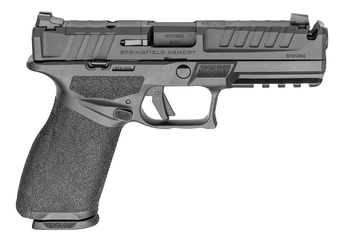 Springfield Armory EC9459BUCOMP15 Echelon 9mm 15rd 4.50" Black Melonite Optic Ready/Integral Compensator