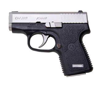 Kahr Arms CW3833 CW 380 ACP Caliber with 2.58" Barrel, 6+1 Capacity, Black Finish Frame, Serrated Matte Stainless Steel Slide & Textured Polymer Grip
