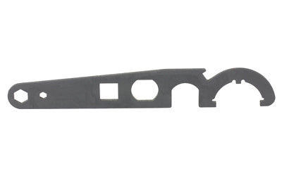 KAK Industry Castle Nut Multi Tool, Compatible with AR-15 Castle Nut, Black Phosphate