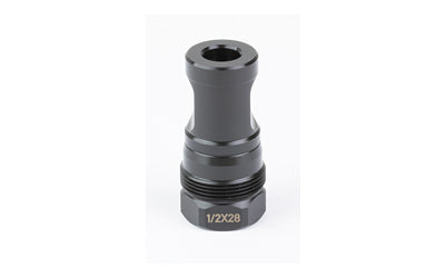 KAK Industry Plan B Compatible Big Hole Brake, 1/2X28 Thread Pitch, .375 Bore, Black Nitride