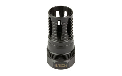KAK Industry Plan B Compatible A7 Flash Hider, 5/8X24 Thread Pitch, .375 Bore, Black Nitride