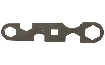 KAK Industry Plan B Multitool Wrench, Compatible with A2 and Plan B Muzzle Devices, Black
