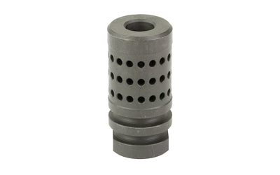 KAK Industry 556NATO 1/2x28 Muzzle Compensator Phosphate Finish Milled Flats Black COMP-556