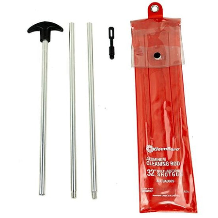 Kleenbore All Gauge 32" Aluminum Shotgun Rod Set - 3 Piece