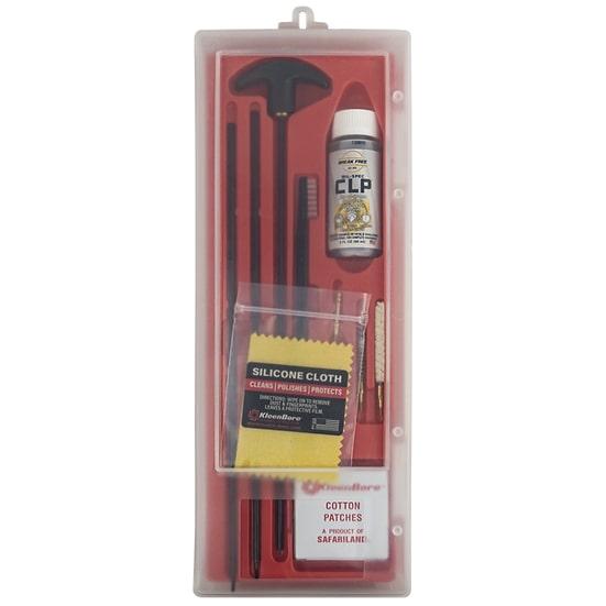 Kleenbore .17 Cal Firearm Cleaning Kit with Bronze Brush and Mop