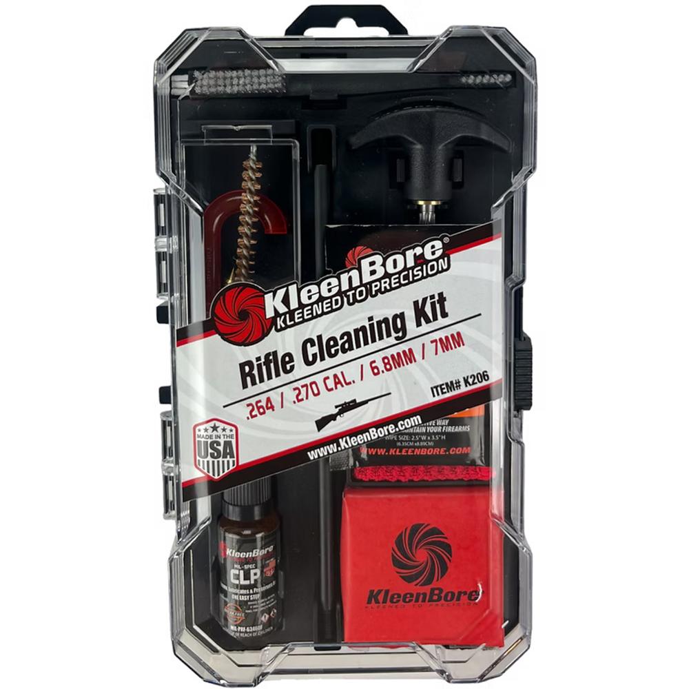 Kleenbore .270/7mm/.264 Caliber Rifle Cleaning Kit