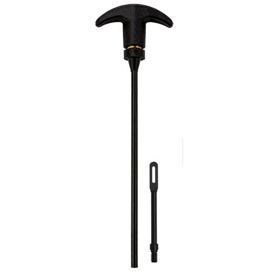 KleenBore Solid Steel 33" Rifle Cleaning Rod with Patch Holder for .22-.45 Cal