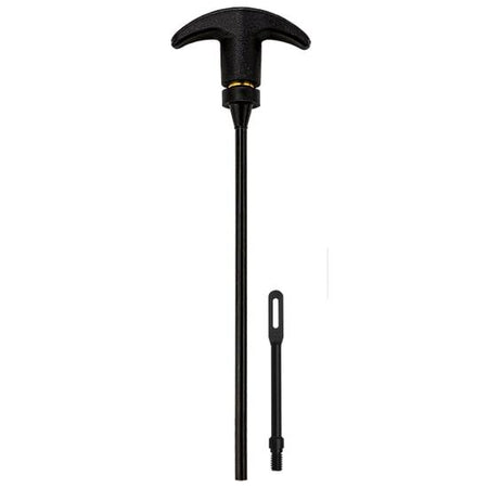 KleenBore Solid Steel 33" Rifle Cleaning Rod with Patch Holder for .22-.45 Cal