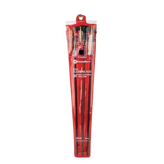KleenBore 34 Inch Smallbore Sectional Cleaning Rod Set .17 .177 Caliber #3-48 Threads