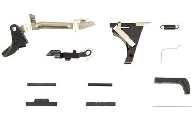 KCI USA Complete Lower Parts Kit for Glock 17, All Essential Internal Components, High-Tolerance Manufacturing, Black Finish, No Frame Included