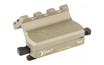 KDG Kinect QD M-LOK Surefire Scout Light Mount Brown Finish KIN5-135-BRN