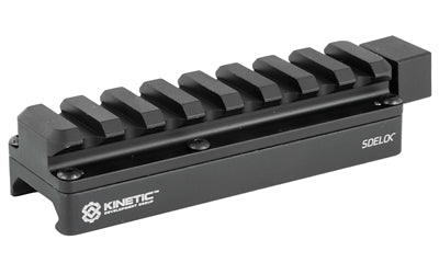 KDG SIDELOK Picatinny Optic Riser, Standard, .62" Rail Height, Black Anodized Finish SID5-100