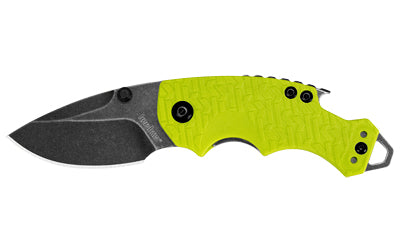 Kershaw Shuffle EDC Folding Knife Lime Green, 8Cr13MoV BlackWash Blade, Multi-Function, Liner Lock 8700LIMEBW