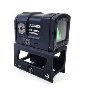 Aimpoint ACRO P-2 Reflex Sight 3.5 MOA with B&T Skeleton 39mm Mount Black/Black Combo